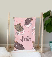 eJOYA Kişiye Özel Polar Bebek Battaniyesi 90300