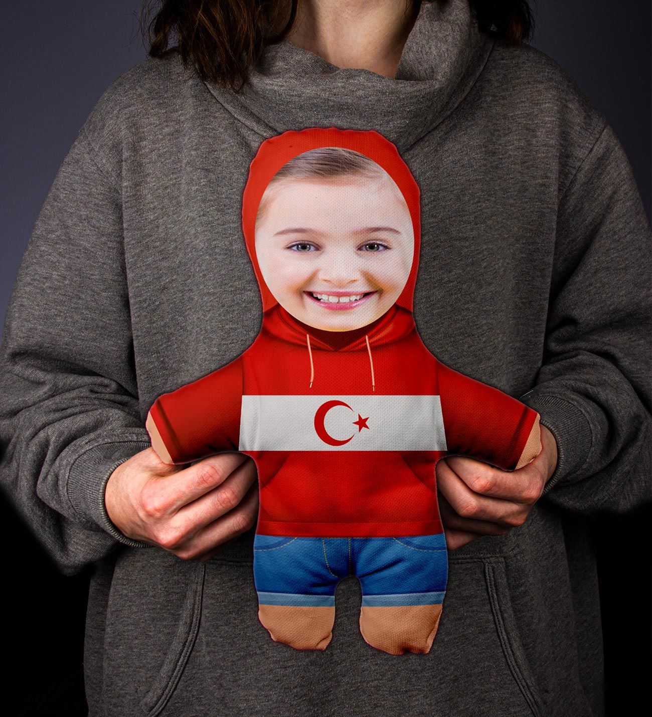 eJOYA Kişiye Özel Fotoğraflı 23 Nisan'a Özel Peluş Oyuncak 107643