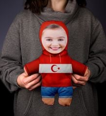 eJOYA Kişiye Özel Fotoğraflı 23 Nisan'a Özel Peluş Oyuncak 107643