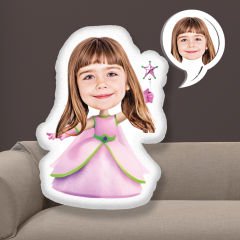 eJOYA Kişiye Özel Fotoğraflı Minik Prenses Yastık 115433