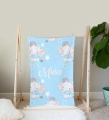 eJOYA Kişiye Özel Polar Bebek Battaniyesi 90307