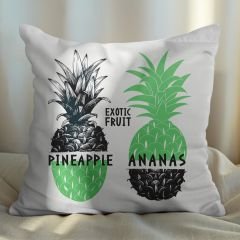 eJOYA Ananas Tasarımlı 2'li Yastık İçi Ve Kırlent Kılıfı 45cm 113536