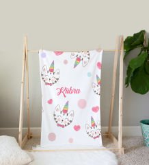 eJOYA Kişiye Özel Polar Bebek Battaniyesi 90308