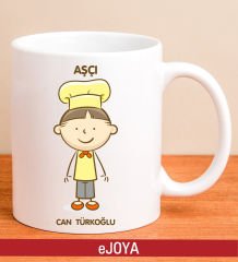 eJOYA Kişiye Özel Aşçı Kupa Bardak 80129