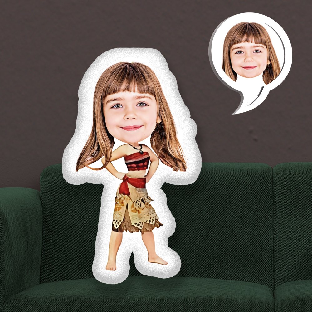 eJOYA Kişiye Özel Fotoğraflı Çizgi Karakter Yastık 115434