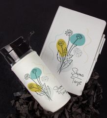 eJOYA Kişiye Özel Tasarım Defter Kalem Ve Matara Hediye Seti 104522