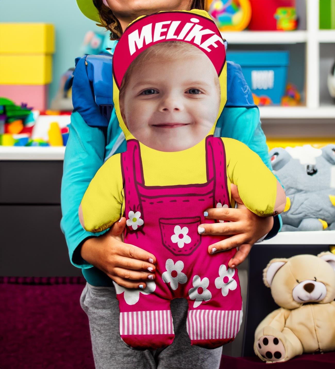 eJOYA Kişiye Özel Oyun Arkadaşım Peluş Oyuncak 50cm 112212