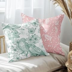 eJOYA Modern Tasarımlı 2'li Yastık İçi Ve Kırlent Kılıfı 45cm 113543