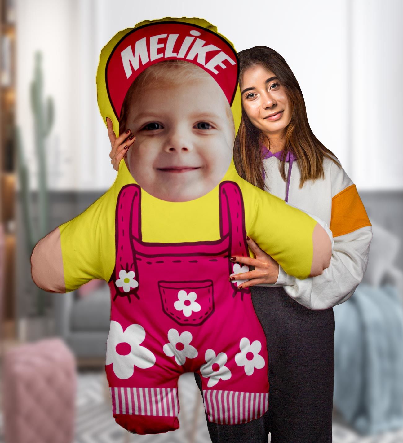 eJOYA Kişiye Özel Oyun Arkadaşım Peluş Oyuncak 100cm 112289