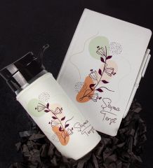 eJOYA Kişiye Özel Tasarım Defter Kalem Ve Matara Hediye Seti 104532