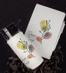 eJOYA Kişiye Özel Tasarım Defter Kalem Ve Matara Hediye Seti 104534