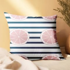 eJOYA Yaz Aşkı Tasarımlı 2'li Yastık İçi Ve Kırlent Kılıfı 45cm 113550