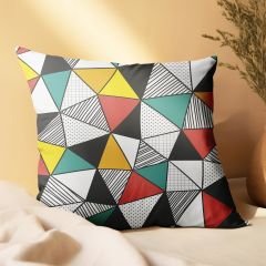 eJOYA Modern Tasarımlı 2'li Yastık İçi Ve Kırlent Kılıfı 45cm 113552