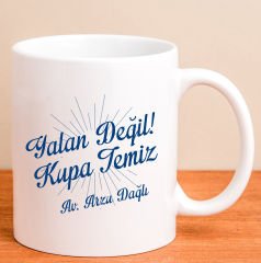 eJOYA Kişiye Özel Avukattan Temiz Kupa Bardak 80158
