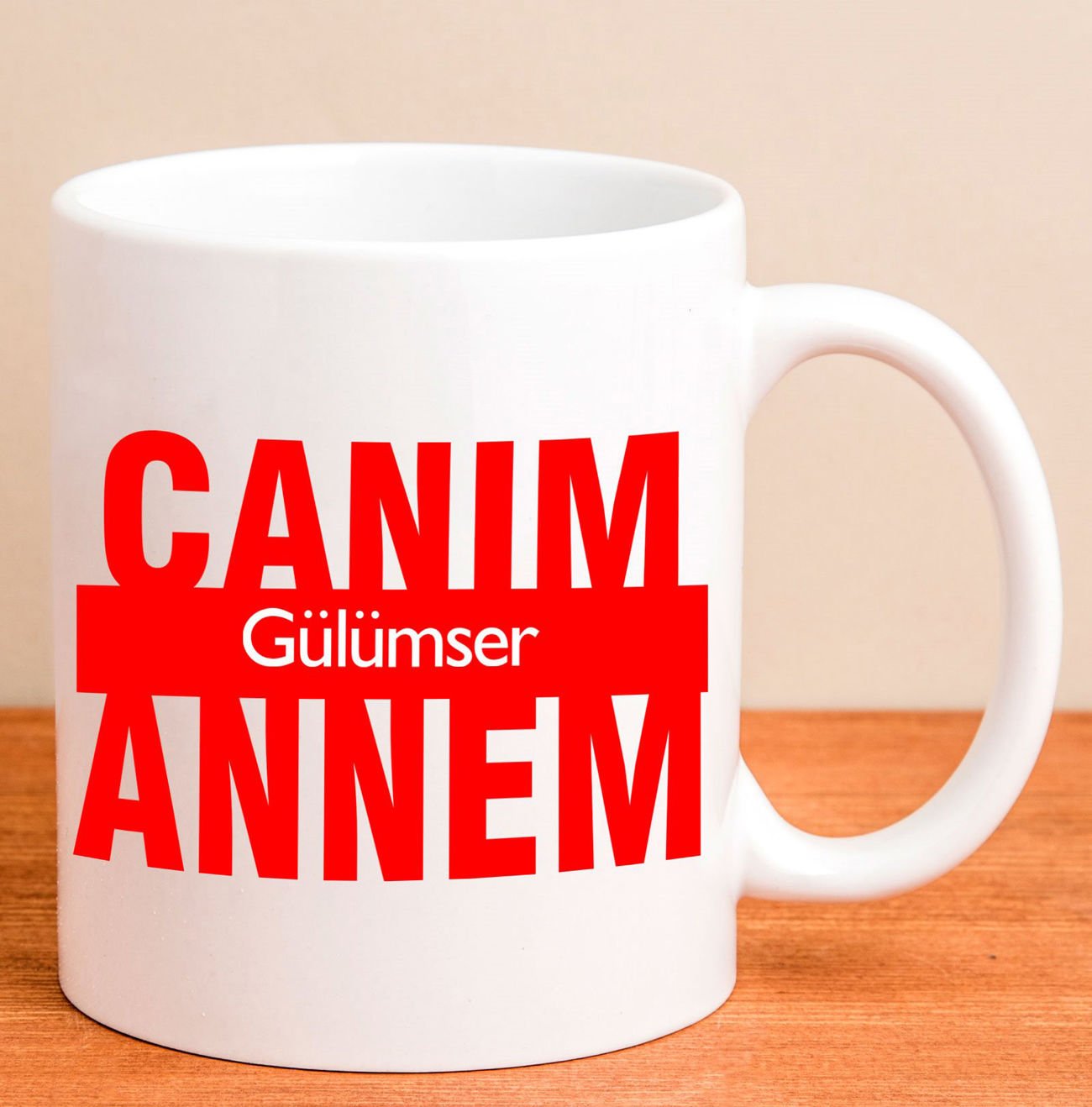 eJOYA Kişiye Özel Canım Annem Kupa Bardak 80168