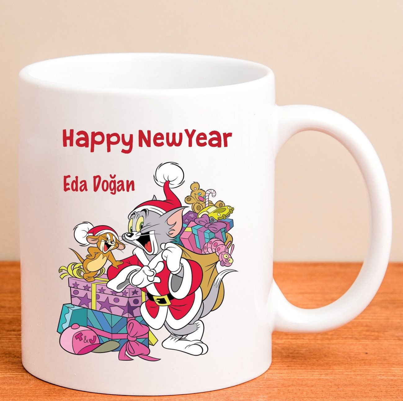 eJOYA Kişiye Özel Happy New Year Kupa Bardak 80169