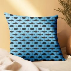 eJOYA Balık Tasarımlı 2'li Yastık İçi Ve Kırlent Kılıfı 45cm 113563