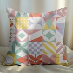 eJOYA Modern Tasarımlı 2'li Yastık İçi Ve Kırlent Kılıfı 45cm 113569
