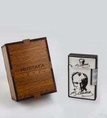 eJOYA Kişiye Özel Kutusunda K.Atatürk Metal Çakmak 82234