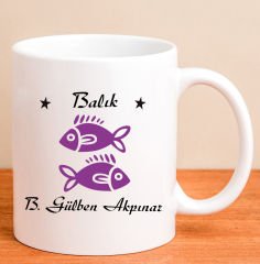 eJOYA Kişiye Özel Balık Kupa Bardak 80190