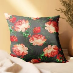 eJOYA Gül Tasarımlı 2'li Yastık İçi Ve Kırlent Kılıfı 45cm 113579