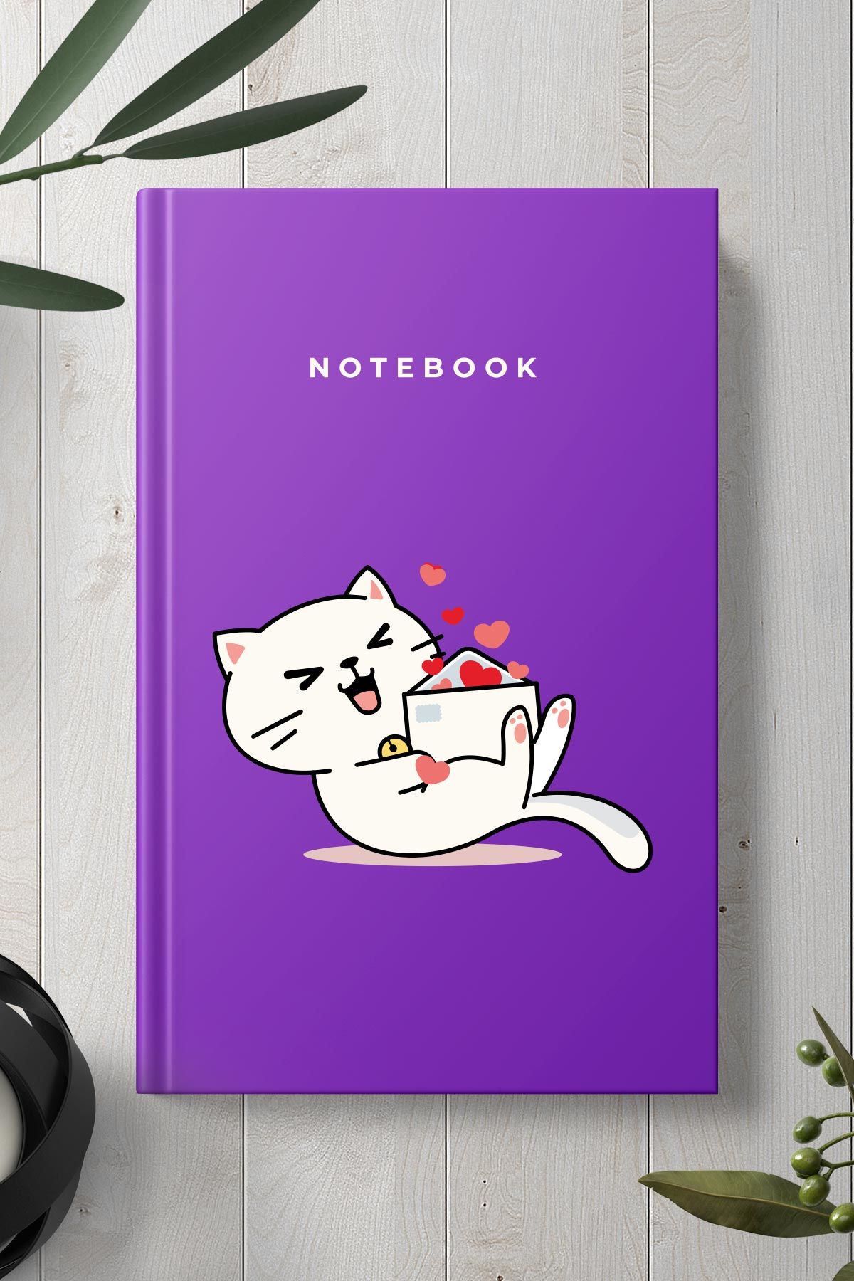 eJOYA Kedi Tasarımlı Defter 112555