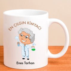 eJOYA Kişiye Özel En Çılgın Kimyacı Kupa Bardak 80208