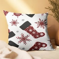 eJOYA Yeni Yıla Özel Tasarımlı 2'li Yastık İçi Ve Kırlent Kılıfı 45cm 113605