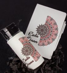 eJOYA Kişiye Özel Tasarım Defter Kalem Ve Matara Hediye Seti 104590