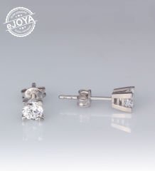 eJOYA Altın Tektaş Küpe 45 mm 77073