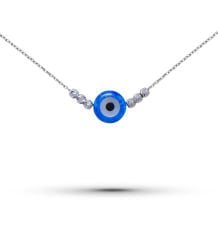 eJOYA Opal Taşlı Nazar Gümüş Kolye 78353