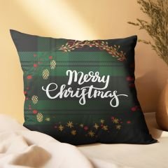 eJOYA Yeni Yıla Özel Tasarımlı 2'li Yastık İçi Ve Kırlent Kılıfı 45cm 113617