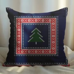 eJOYA Yeni Yıla Özel Tasarımlı 2'li Yastık İçi Ve Kırlent Kılıfı 45cm 113619