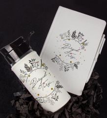 eJOYA Kişiye Özel Tasarım Defter Kalem Ve Matara Hediye Seti 104607