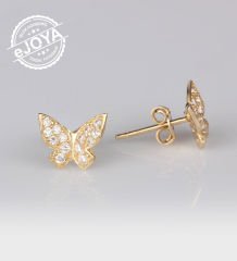 eJOYA Kelebek Altın Küpe 77096