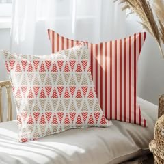 eJOYA Modern Tasarımlı 2'li Yastık İçi Ve Kırlent Kılıfı 45cm 113632