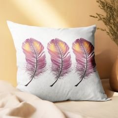 eJOYA Tavus Kuşu Tasarımlı 4'lü Yastık İçi Ve Kırlent Kılıfı 45cm 113635
