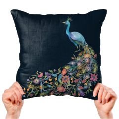 eJOYA Tavus Kuşu Tasarımlı 4'lü Yastık İçi Ve Kırlent Kılıfı 45cm 113635