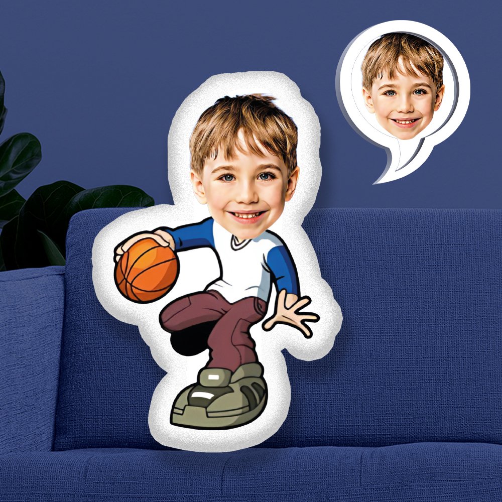 eJOYA Kişiye Özel Fotoğraflı Basketbolcu Yastık 115460