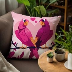 eJOYA Aşk Tasarımlı 4'lü Yastık İçi Ve Kırlent Kılıfı 45cm 113643