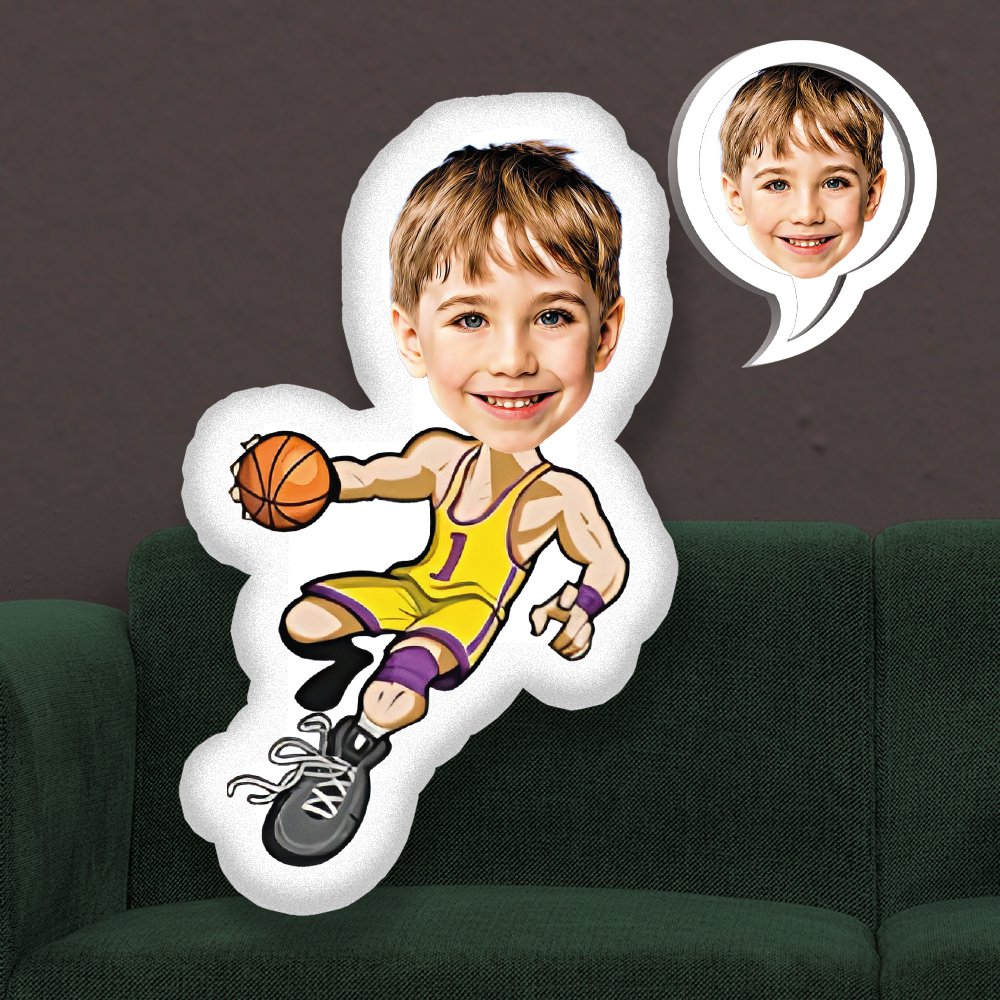 eJOYA Kişiye Özel Fotoğraflı Basketbolcu Yastık 115462