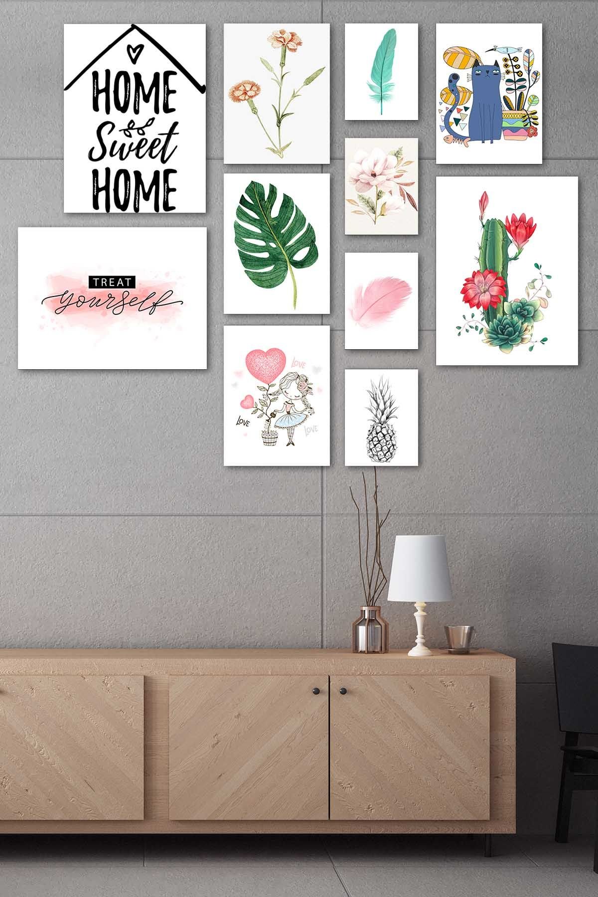 eJOYA Home Sweet Home 11'li Tablo Seti 87930