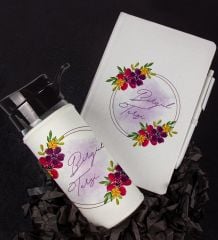eJOYA Kişiye Özel Tasarım Defter Kalem Ve Matara Hediye Seti 104636