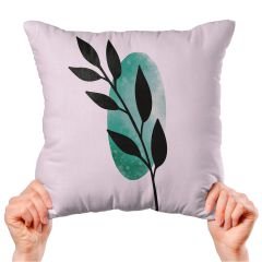 eJOYA Mor Yaprak Tasarımlı 4'lü Yastık İçi Ve Kırlent Kılıfı 45cm 113652