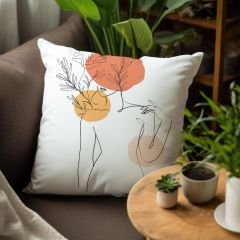 eJOYA Modern Tasarımlı 4'lü Yastık İçi Ve Kırlent Kılıfı 45cm 113655