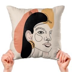 eJOYA Modern Tasarımlı 4'lü Yastık İçi Ve Kırlent Kılıfı 45cm 113656