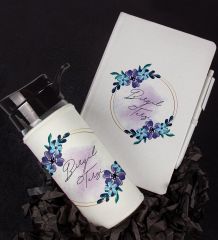 eJOYA Kişiye Özel Tasarım Defter Kalem Ve Matara Hediye Seti 104642