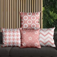 eJOYA Modern Tasarımlı 4'lü Yastık İçi Ve Kırlent Kılıfı 45cm 113659