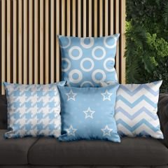 eJOYA Modern Tasarımlı 4'lü Yastık İçi Ve Kırlent Kılıfı 45cm 113661