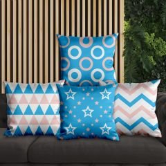 eJOYA Modern Tasarımlı 4'lü Yastık İçi Ve Kırlent Kılıfı 45cm 113663